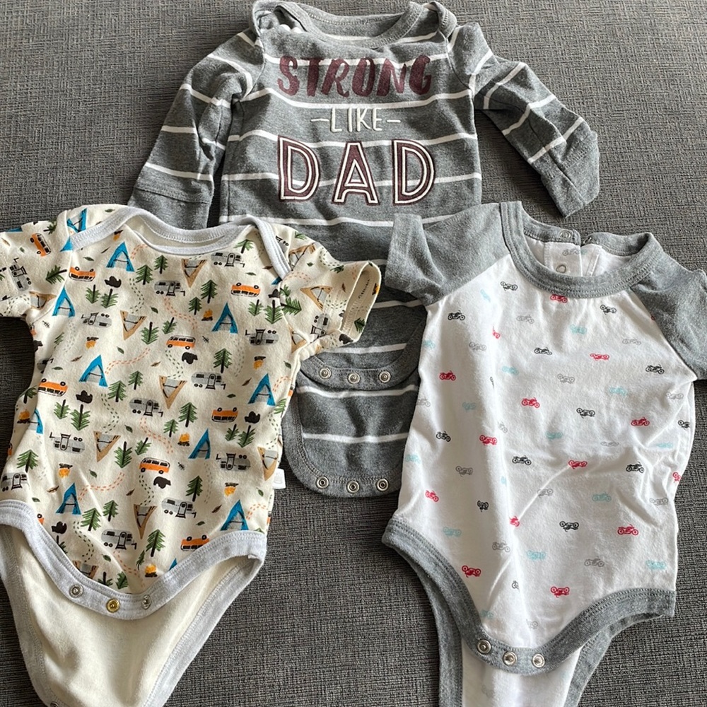 Three onesies!
